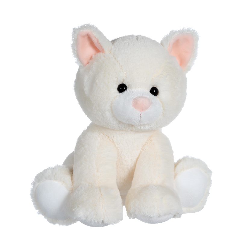  les amis floppy peluche chat blanc 30 cm 